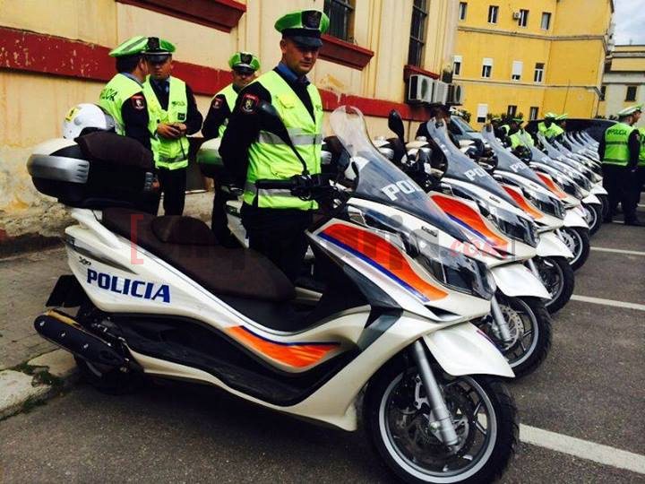 motorat e rinje te policise