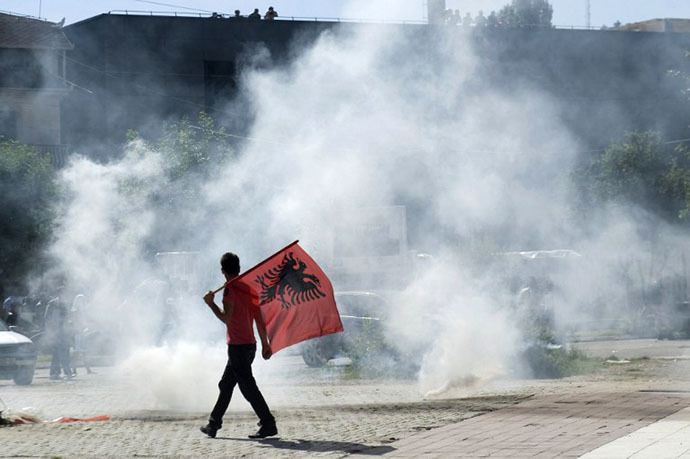 protesta ne mitrovicë