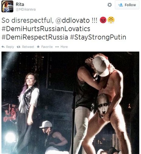 demi lovato putin