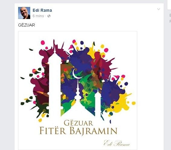 edi rama facebook