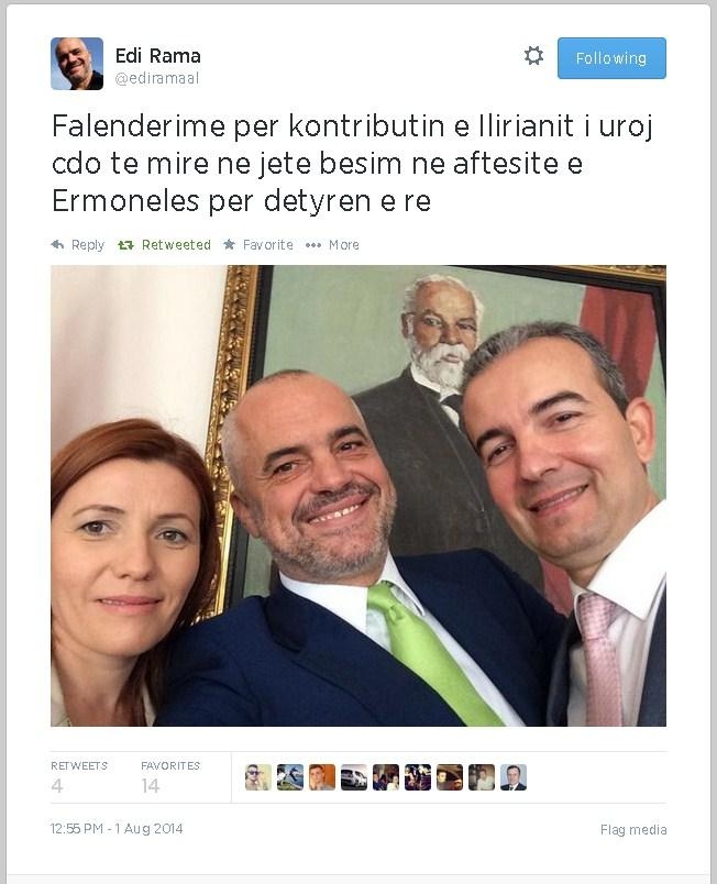 edi rama twitter