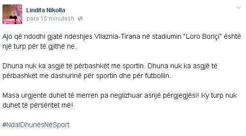 lindita nikolla ne fb