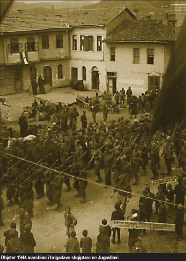 marshimi i brigadave shqiptare jugollsavi 