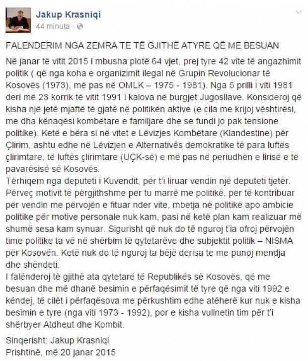 krasniqi fb doreheqja