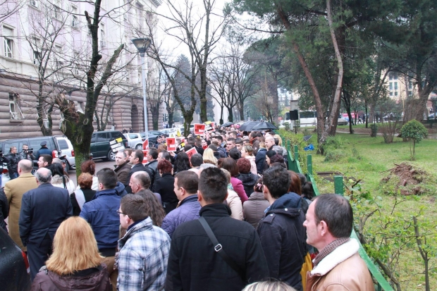 protesta e pd