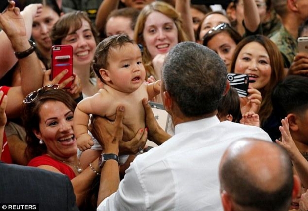 obama e femija