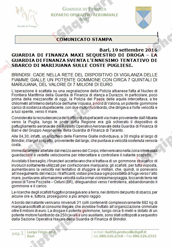 letra policise italiane faqe 1