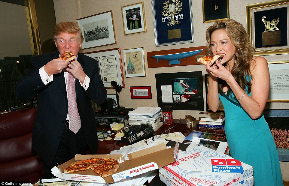 trump pizza