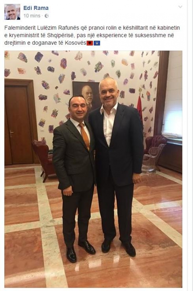 edi rama lulzim rafuna