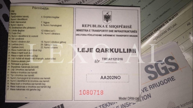 lejet e qarkullimit