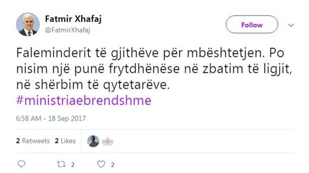 Statusi i Xhafajt