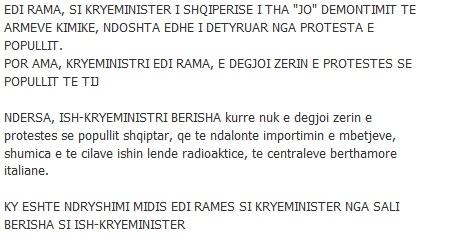 edi rama facebook