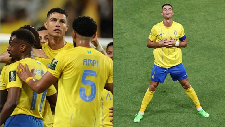 GOLAT/ Cristiano Ronaldo 'si vera', shënon dopietë dhe dërgon Al Nassr në finalen e Kupës