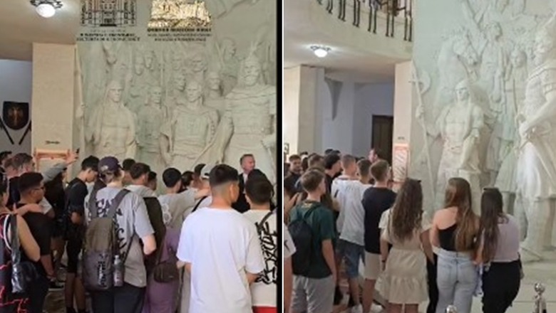 Rekord vizitorësh në Muzeun e Krujës, për herë të parë vizitohet nga 1500 turistë brenda ditës