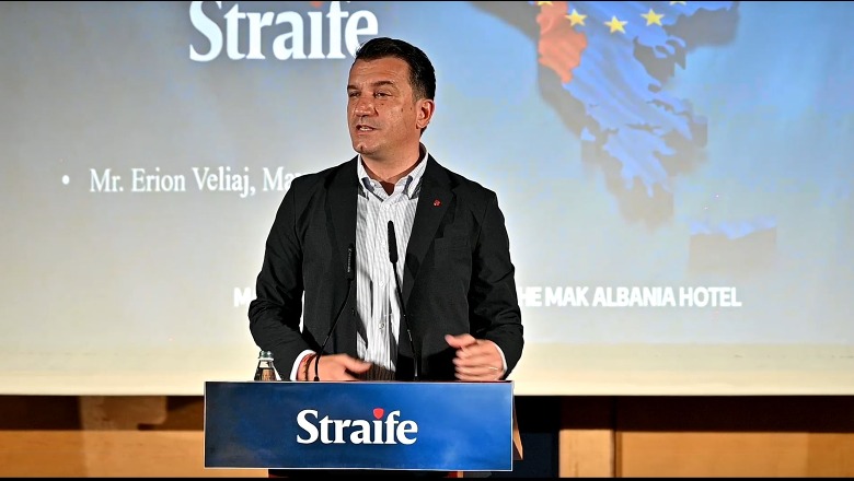 Veliaj në konferencën e Straife, me temë 'Trendet e Reja në Bashkimin Europian': Sot në Shqipëri bëhet më lehtë biznes! Fokusi ynë, arsimimi digjital i të rinjve dhe të rejave