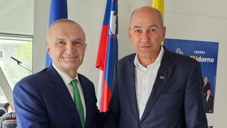 Meta gjen mbështetje për Berishën në Slloveni tek ish-kryeministri Janez Jansha