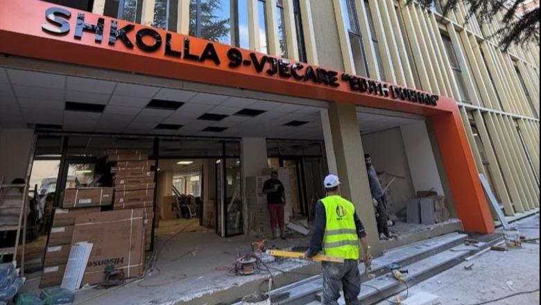 Punimet në shkollën ‘Edith Durham’ drejt përfundimit, kryeministri Rama ndan pamjet e godinës