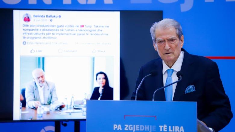 Belinda Balluku e pandehur nga SPAK, Berisha: Tuneli i Llogarasë është afera e Edi Ramës, Lubia ishte masha e tij
