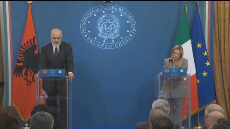 Meloni vlerëson rrugën e Shqipërisë drejt BE: Jeni komb Europian, pas pak ditësh do hapen negociatat për kapitullin e fundit
