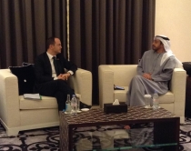 Bushati e Gjiknuri takim me<br />Ministrin e Jashtëm të Emirateve