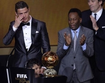 Topi i Artë, Kristiano Ronaldo<br />shpallet mbreti i botës për 2013