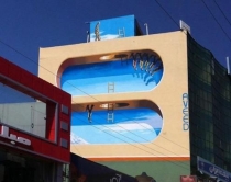 FOTOLAJM/Teherani me “look” të ri<br />piktura murale 3D për t’i dhënë colo