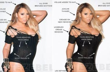 Mariah Carey e tejkalon me “photoshopin”