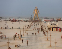 Fotolajm/ &ldquo;Burning Man&rdquo; qyteti<br />festival i shkret&euml;tir&euml;s s&euml; Nevad&euml;s