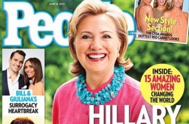 Hillary Clinton në kopertinë,<br />revista e shitur më pak gjatë këtij viti