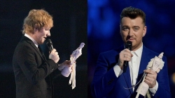 Ed Sheeran dhe Sam Smith<br />“mbretërit” e “BRIT Awards 2015”