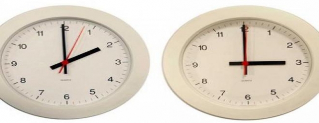 Vjen ora verore, ndryshojnë <br />akrepat shkojnë 60 min përpara