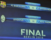 Champions, superperballje Barca -<br />Bayern, Reali “peshkon” Juventusin