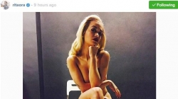 Rita Ora nudo në Instagram 
