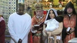 Nostalgjikja Kim Kardashian,<br />poston pagëzimin e North 