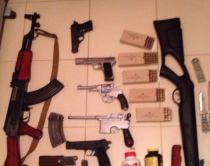 Korçë, i gjendet arsenal armësh<br />në banesën me energji të vjedhu