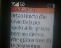 Kanabisi/ Gazetari Artan Hoxha<br />kërcënohet me SMS nga Holanda