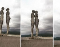 Videolajm/ E mahnitshme, statujat <br />metalike fshehin një histori dashurie