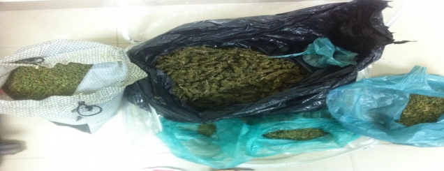 Policia vë në pranga poseduesin e<br />2.5 kg droge