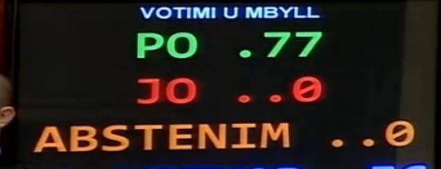 PDIU dhe Vangjel Dule s'votojnë<br />ministrat Ahmetaj dhe Ekonomi