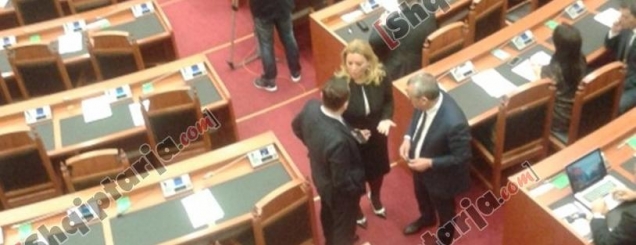 Fotolajm/Debatet në Kuvend, çfarë<br />ka për t'i thënë Vokshi Ballës e Ruçit?