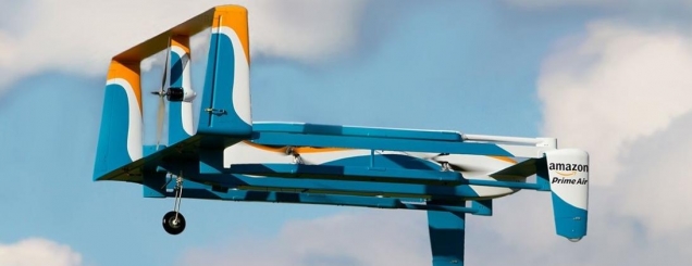 Britani e Madhe, Amazon teston<br />shpëndarjen e produkteve me dronë 