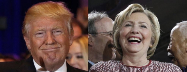 SHBA, ngushtohet diferenca në<br />anketa mes Clinton dhe Trump