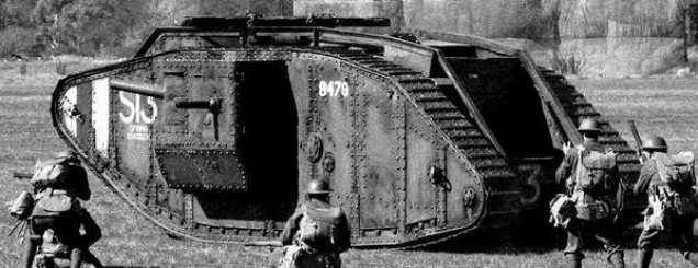 Foto/ 100 vite nga tanku i parë<br />u përdor në Luftën e I Botërore
