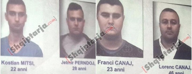 Itali, kapen 10 shqiptarë, Kapot<br />e drogës e prostitucionit/Emrat