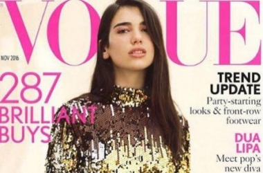 Numri i radhës i revistës ''Vogue''<br />në kopertinën e saj Dua Lipa/FOTO 