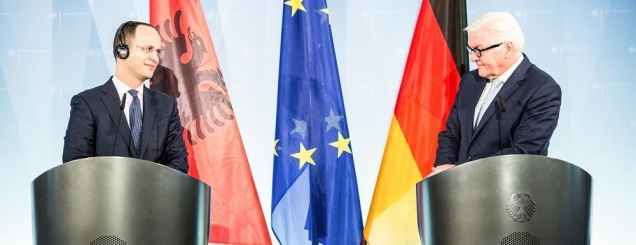 Steinmeier-Bushatit: 'Drejtësia' <br />tregues i konsolidimit politik