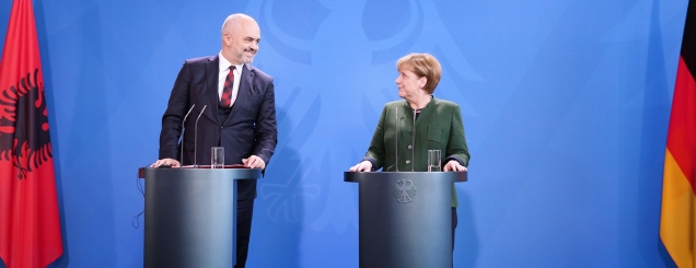 Fitorja e PS,Merkel-Ramës:Urime<br />të merituara, pres të takohemi!