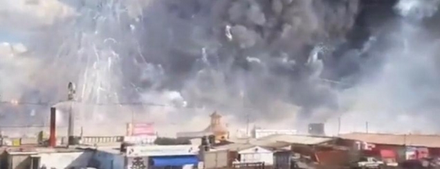 Meksikë, shpërthim në tregun e<br />fishekzjarrëve (Video) 30 viktima