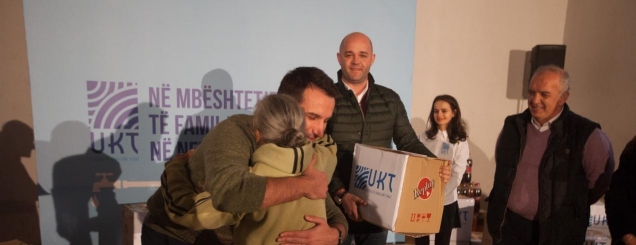 Festat e fundvitit, UKT ndihma<br />për familjet në nevojë në kryeqytet