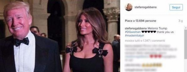 ​Melania Trump vesh Dolce e<br />Gabbana, shpërthen në kritika rrjeti